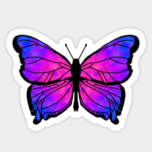 Bi butterfly Sticker